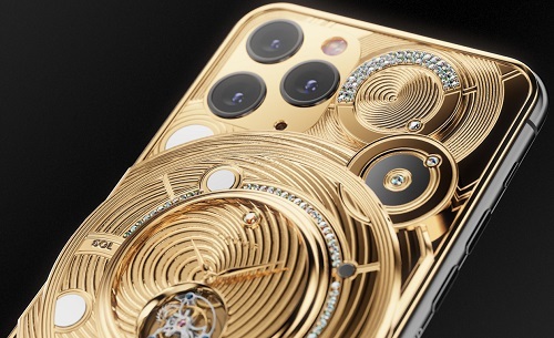 iPhone 11 Pro Discovery Solarius. Ảnh: Caviar.