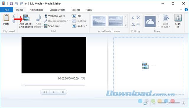 Hướng dẫn cách cắt video bằng Windows Movie Maker
