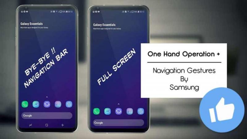 Cách sử dụng ứng dụng One Hand Operation+ của Samsung
