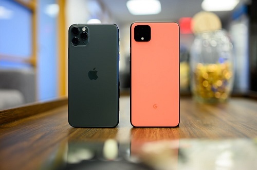 iPhone 11 và Pixel 4 được đánh giá là những mẫu smartphone chụp ảnh đẹp nhất hiện nay. Ảnh: Digital Trends